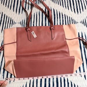 Victoria's Secret Blush and Mauve Tote Bag